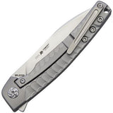 Kizer Splinter Framelock Titanium SKU KI3457A3