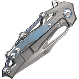 Defcon Valkyrie Framelock Titanium Handle M390 Folding Knife SKU TF9393