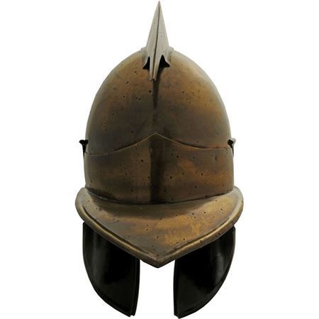 Gold Gladiator Helmet SKU 910984 – Highlander Knives and Swords