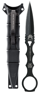 BENCHMADE SOCP Dagger Fixed Blade With Sheath SKU 176BK