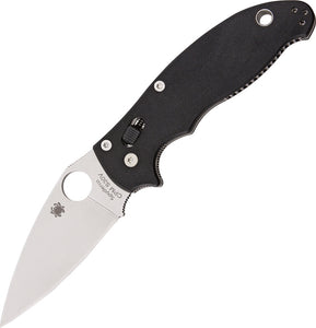 Spyderco Manix 2 Folding Knife Black SKU C101GP2