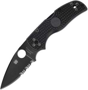 Spyderco Native 5 Part Serrated C41PSBBK5