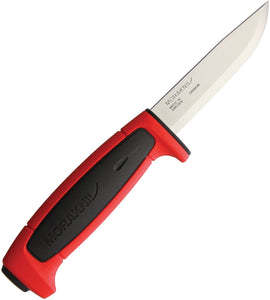 Mora Basic 511 Fixed Blade with Sheath Red/Black SKU FT01814