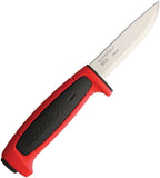 Mora Basic 511 Fixed Blade with Sheath Red/Black SKU FT01814