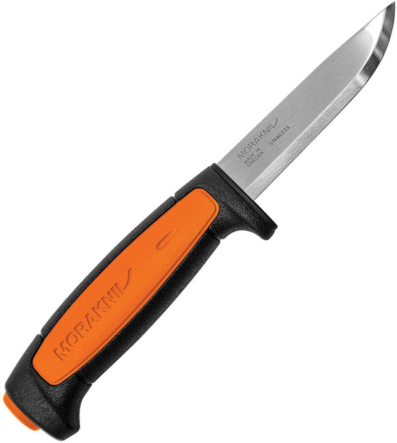 Mora of Sweden Knives Basic 546 Knife Black/Orange SKU FT02206