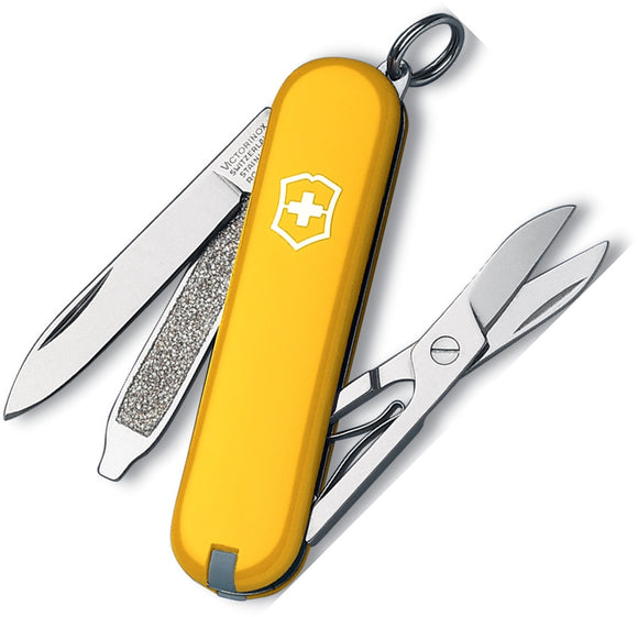 Victorinox Classic Yellow Swiss Army SKU VN062238033X1