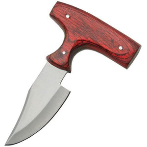 T-Handle Push Dagger Fixed Blade Knife with Sheath SKU 203339