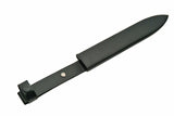 1918 WWI Knuckle Duster Trench Knife w/Leather Sheath Stainless-Steel Blade/Brass Finish Handle SKU 210704-BS