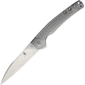 Kizer Splinter Framelock Titanium SKU KI3457A3