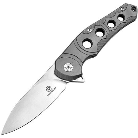 Defcon Jungle Series Titanium Handle D2 Folding Knife SKU TF3329