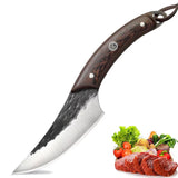 Grand Sharp Dual Purpose Hand Forged High Carbon steel Chef Knife With Sheath