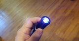 S&D Leopard Flashlight Stun Gun Blue Aluminum Alloy SKU SD-328