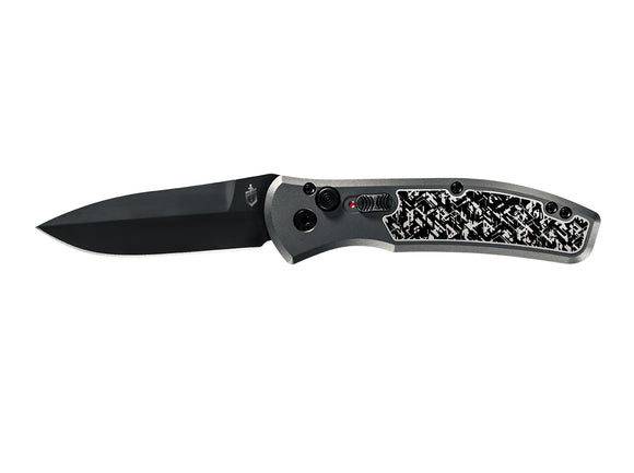Gerber Empower Automatic Knife Black/White Armor Grip SKU 30-001323N