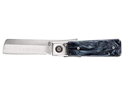 Gerber Jukebox, EDC Pocket Knife with Straight Edge Blade Flipper, Marble SKU 31-003733