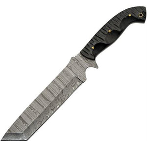 Damacus Slate Hunter Machete comes with Sheath SKU DM-1322