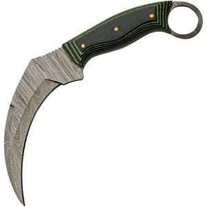 Damcus Tree Ridge Karambit Knife comes with Sheath SKU DM-1324
