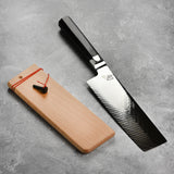 Shun Dual Core 6.5" Nakiri Knife w/ Saya SKU VG0028
