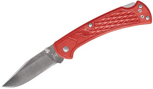 Buck Knives Ranger Slim Select Folding Lockback Pocket Knife red