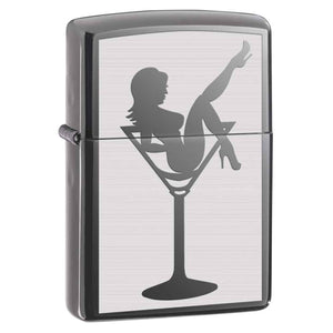 Zippo Lady in Cocktail Glass SKU 850983