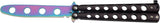 BladesUSA Butterfly Training Knife Rainbow SKU YC-306RB