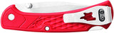 Buck Knives Ranger Slim Select Folding Lockback Pocket Knife red