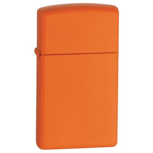 Zippo Slim Orange Matte SKU 854637