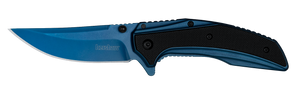 Kershaw Outright A/O Frame Lock Knife Blue Blade SKU 8320
