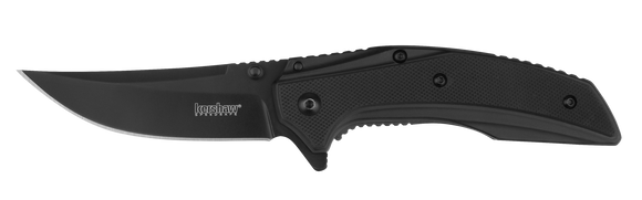 Kershaw Outright A/O Frame Lock Knife Black Blade SKU 8320BLK
