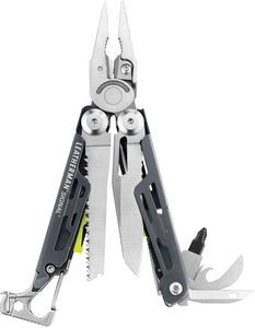 Leatherman Signal Full-Size (19 in 1) Multi-Tool, Granite Gray, Nylon Sheath SKU 832735