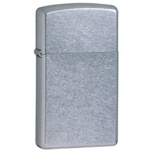 Zippo Plain Street Chrome-Slim SKU 850021