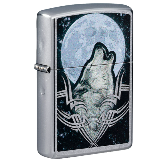 Zippo Wolf and Moon SKU 855104