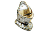 Wearable European Knight's Helmet Made with Heavy 18 Gauge Steel SKU 910899