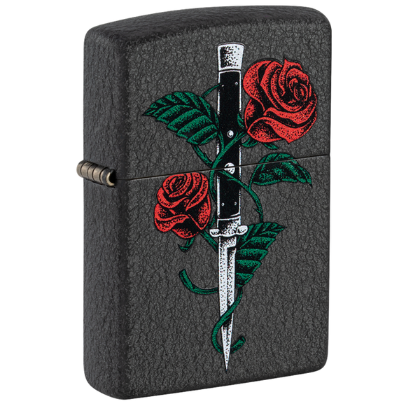 Zippo Rose Dagger Tattoo SKU 855479