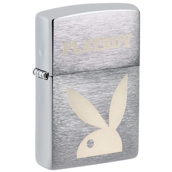 Zippo Playboy Brushed Chrome 4931 SKU 855508