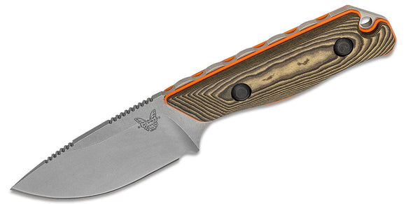 Benchmade Hidden Canyon Hunter Fixed Blade Knife Richlite SKU 15017-1