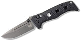 Benchmade Mini Adamas AXIS Lock Knife Gray CPM-CruWear Tool Steel Blade/Black G10 Handle   SKU 273GY-1