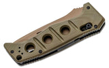 Benchmade Shane Sibert Adamas Automatic Knife Olive G-10 SKU 2750SFE-2