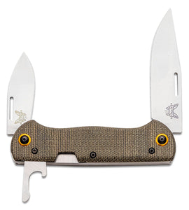 Benchmade Weekender 2-Blade Slipjoint Folding Knife SKU 317-1