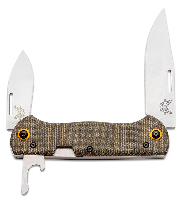 Benchmade Weekender 2-Blade Slipjoint Folding Knife SKU 317-1