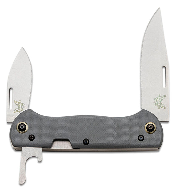 Benchmade Weekender 2-Blade Slipjoint Folding Knife SKU 317