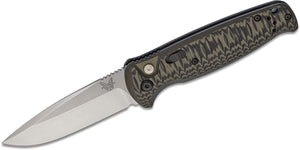 Benchmade CLA Compact Lite Auto Knife Green/Black G-10 SKU 4300-1