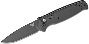 Benchmade CLA Drop Point Automatic Knife Black G-10 SKU 4300BK