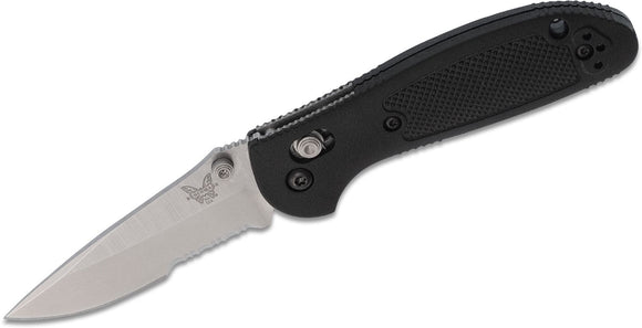 Benchmade Mini Griptilian AXIS Lock Knife Black SKU 556S-S30V