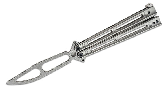 Boker Plus Papillon Trainer Butterfly Knife Stainless Steel SKU 01BO352