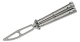 Boker Plus Papillon Trainer Butterfly Knife Stainless Steel SKU 01BO352