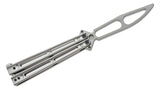 Boker Plus Papillon Trainer Butterfly Knife Stainless Steel SKU 01BO352