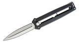 Boker Plus Slike Manual OTF Knife Black G-10 SKU 01BO411
