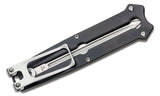 Boker Plus Slike Manual OTF Knife Black G-10 SKU 01BO411