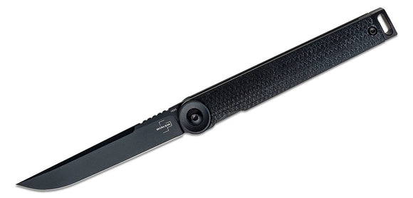 Boker Plus Kaizan All Black Liner Lock Knife G-10 Black SKU 01BO689