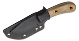 Boker Plus Micro Tracker Fixed Blade Knife Micarta Handles SKU 02BO076